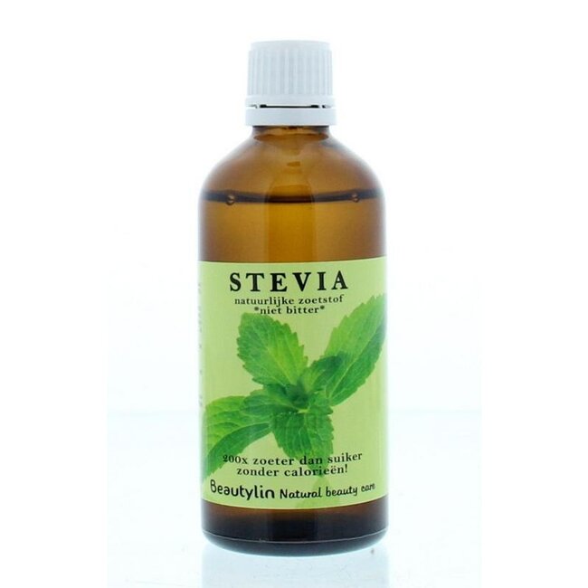 Beautylin Stevia niet bitter druppelfles 100 Milliliter