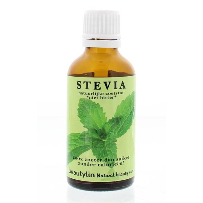Beautylin Stevia niet bitter druppelfles 50 Milliliter