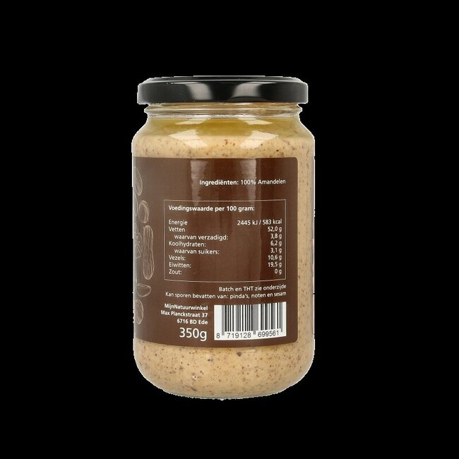 MijnNatuurwinkel Amandel pasta 350 Gram