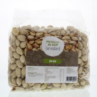 MijnNatuurwinkel MijnNatuurwinkel Pistache in dop geroosterd 1 Kilogram