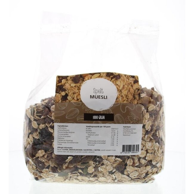 MijnNatuurwinkel Spelt muesli 1 Kilogram