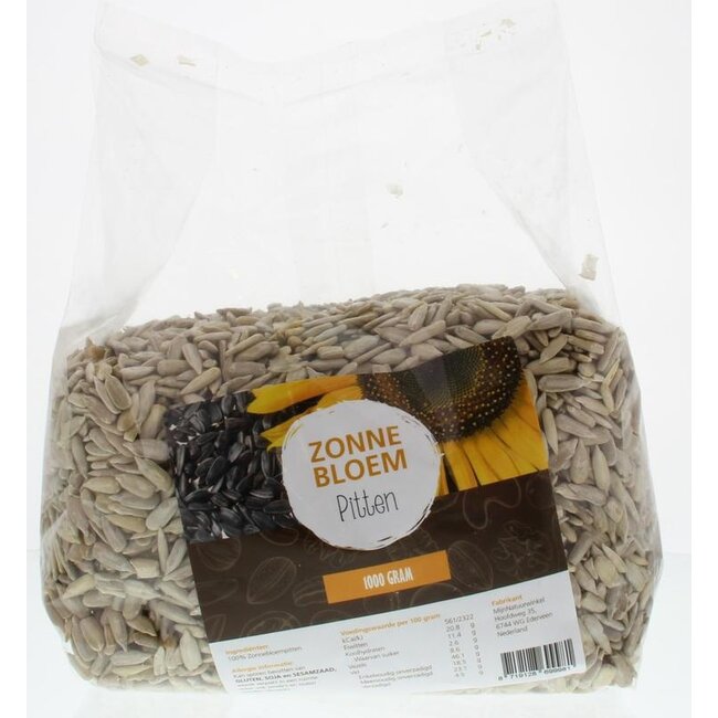 MijnNatuurwinkel Zonnebloempitten 1 Kilogram