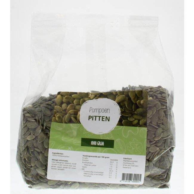 MijnNatuurwinkel Pompoen pitten 1 Kilogram