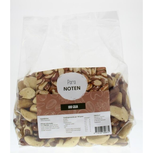 MijnNatuurwinkel Paranoten 1 Kilogram