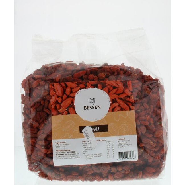 MijnNatuurwinkel Goji bessen 1 Kilogram