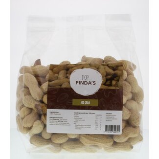 MijnNatuurwinkel MijnNatuurwinkel Dop pinda's 500 Gram