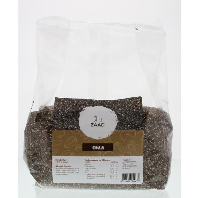 MijnNatuurwinkel Chia zaad 1 Kilogram