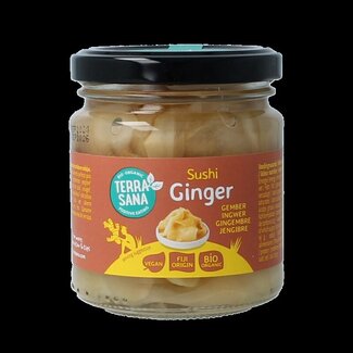TerraSana TerraSana Gingembre pour sushi bio 190 g