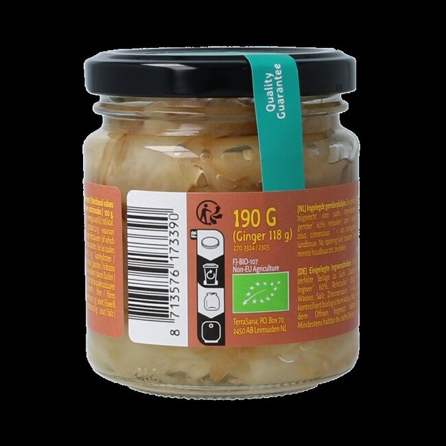 TerraSana Sushi gember bio 190 Gram