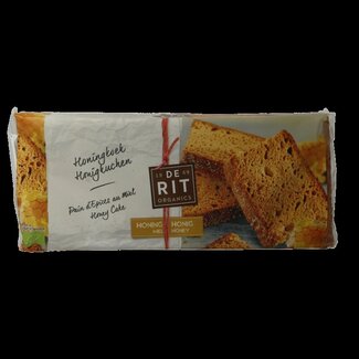 De Rit De Rit Volkoren honingkoek bio 500 Gram