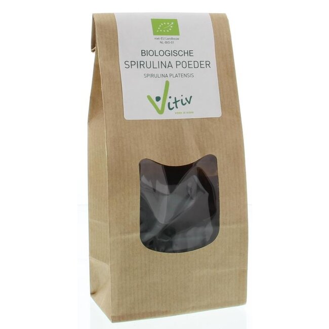 Vitiv Spirulina poeder bio 125 Gram
