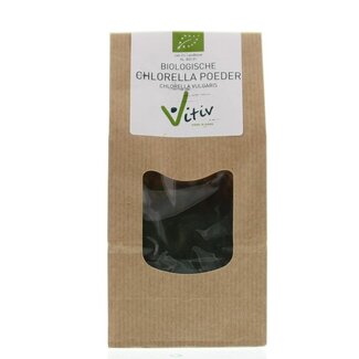 Vitiv Chlorella poeder bio 125 Gram