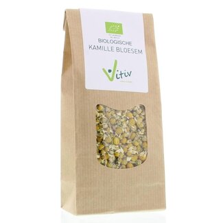 Vitiv Vitiv Kamille bloesem bio 50 Gram