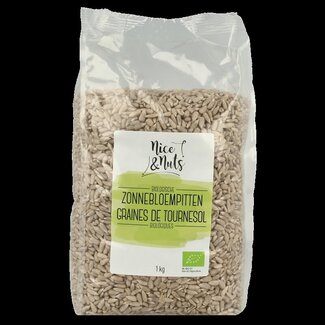 Nice & Nuts Nice & Nuts Zonnebloempitten bio 1 Kilogram