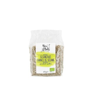 Nice & Nuts Nice & Nuts Sesamzaad geroosterd bio 475 Gram