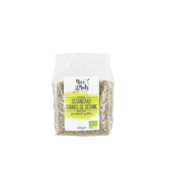 Nice & Nuts Sesamzaad geroosterd bio 475 Gram