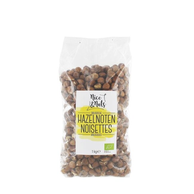 Nice & Nuts Hazelnoten bio 1 Kilogram