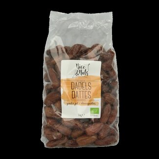 Nice & Nuts Nice & Nuts Dadels zonder pit bio 1 Kilogram