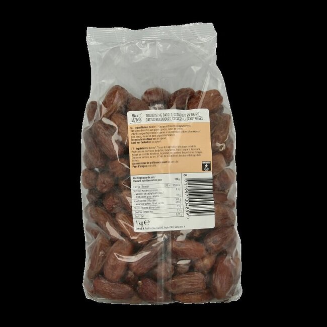 Nice & Nuts Dadels zonder pit bio 1 Kilogram