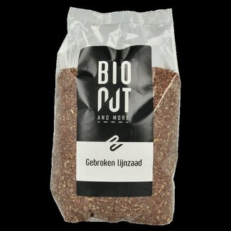 Bionut Bionut Lijnzaad gebroken bio 750 Gram