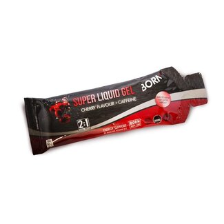 BORN BORN Super liquid gel cherry 55ml 12 Stuks