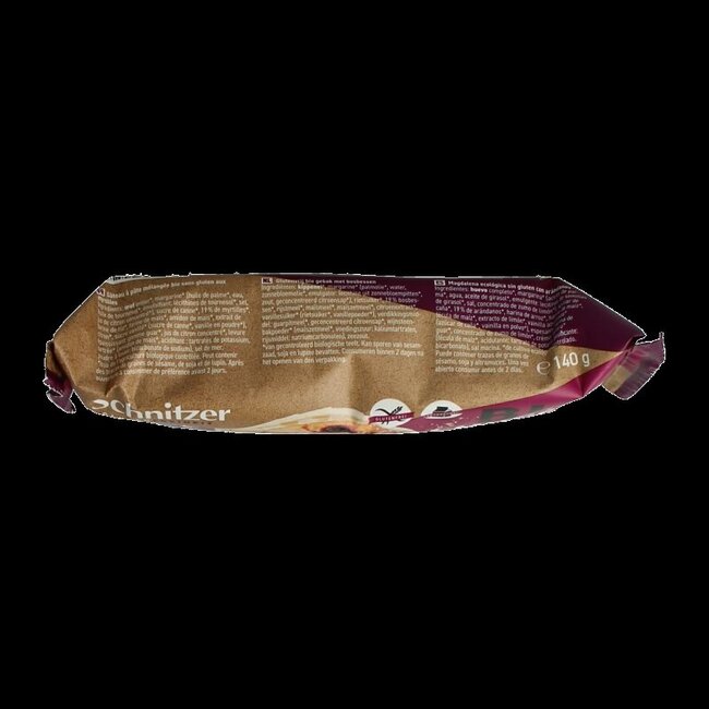 Schnitzer Muffin aux myrtilles sans gluten bio 140 g