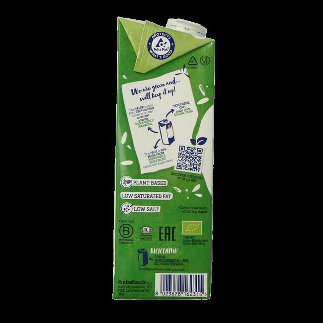 Isola Bio Rijstdrank hazelnoot bio 1 Liter