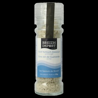 Breizh Import Breizh Import Grof keltisch zeezout gedroogd strooimolen 85 Gram
