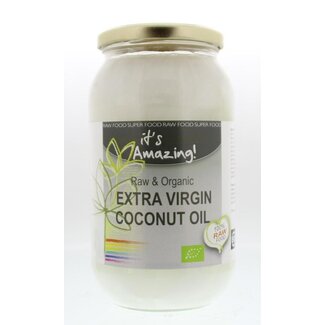 It's Amazing It's Amazing Kokosolie extra virgin in glas bio  1 Liter