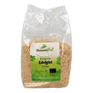 Bountiful Bountiful Edelgistvlokken bio 200 Gram