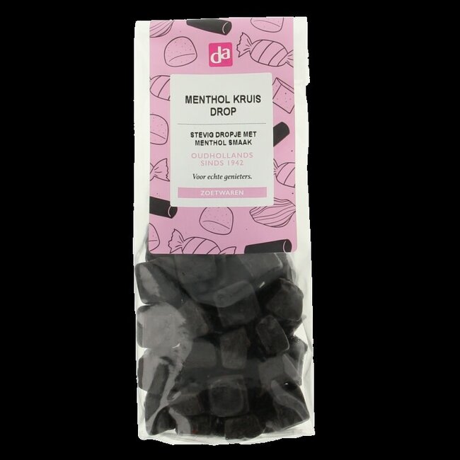 Zoetwaren menthol kruisdrop 160 Gram