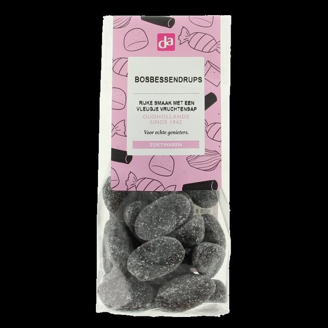 Zoetwaren bosbessendrups 140 Gram