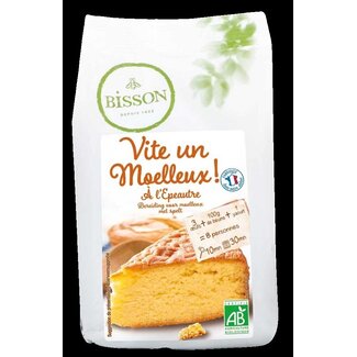 Bisson Bisson Bakmix voor speltcake bio 300 Gram