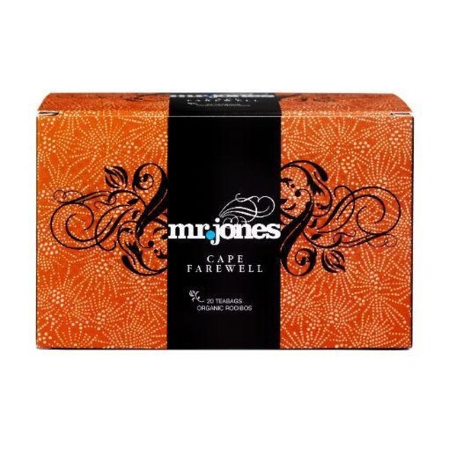 Mr. Jones Cape farewell rooibos bio 20 Zakjes