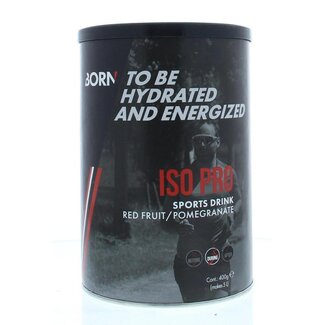 BORN BORN Iso Pro red fruit - pomegranate 400 Gram