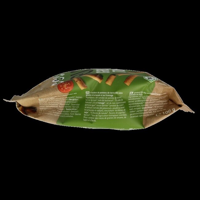 Schnitzer Grissini tomate glutenvrij bio 100 Gram