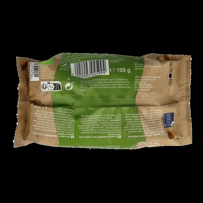 Schnitzer Grissini à la tomate sans gluten bio 100 g