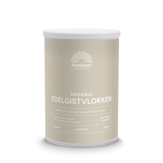 Mattisson Edelgistvlokken 100% puur bio 200 Gram