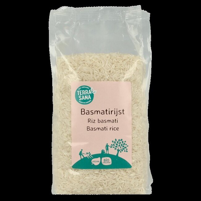 TerraSana Basmati rijst wit bio 1 Kilogram