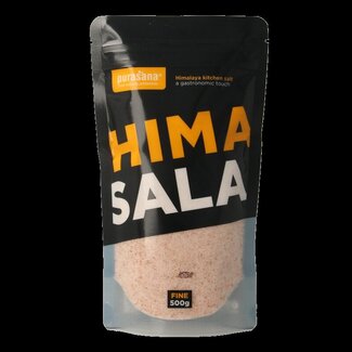 Purasana Purasana Himasala keukenzout fijn navul 500 Gram