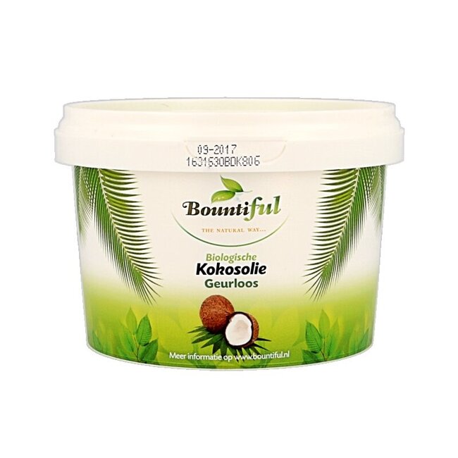 Bountiful Kokosolie geurloos bio 500 Milliliter