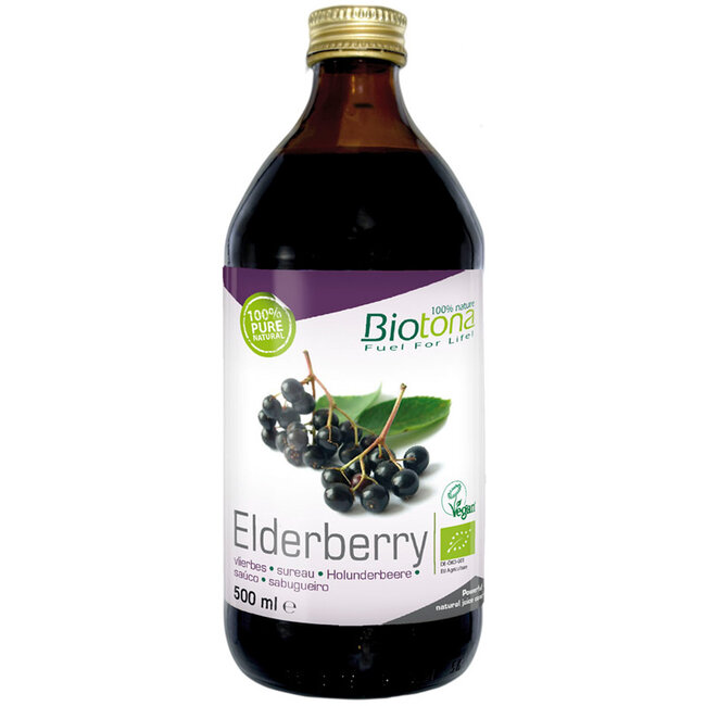 Biotona Vlierbes concentraat bio 500 Milliliter