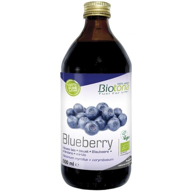 Biotona Blauwe bes concentraat bio 500 Milliliter