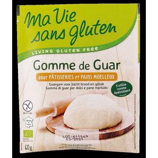 Ma Vie Sans Ma Vie Sans Guargom voor zacht brood en gebak bio 60 Gram