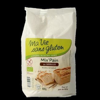 Ma Vie Sans Ma Vie Sans Broodmeel met boekweit glutenvrij bio 500 Gram