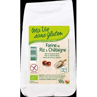 Ma Vie Sans Ma Vie Sans Rijst & kastanjemeel - glutenvrij - bio 500 Gram