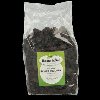 Bountiful Bountiful Raisins jumbo black flame 1 Kilogramme