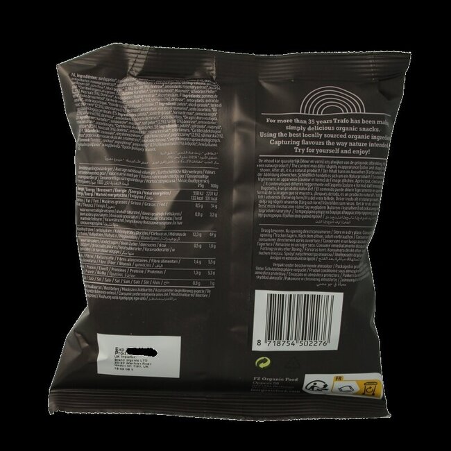 Chips Trafo cuites à la main sel et poivre bio 40 Grammes