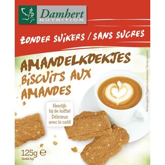Damhert Damhert Amandelkoekjes 125 Gram