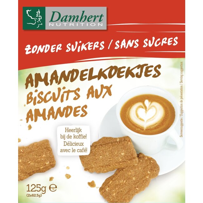 Damhert Amandelkoekjes 125 Gram